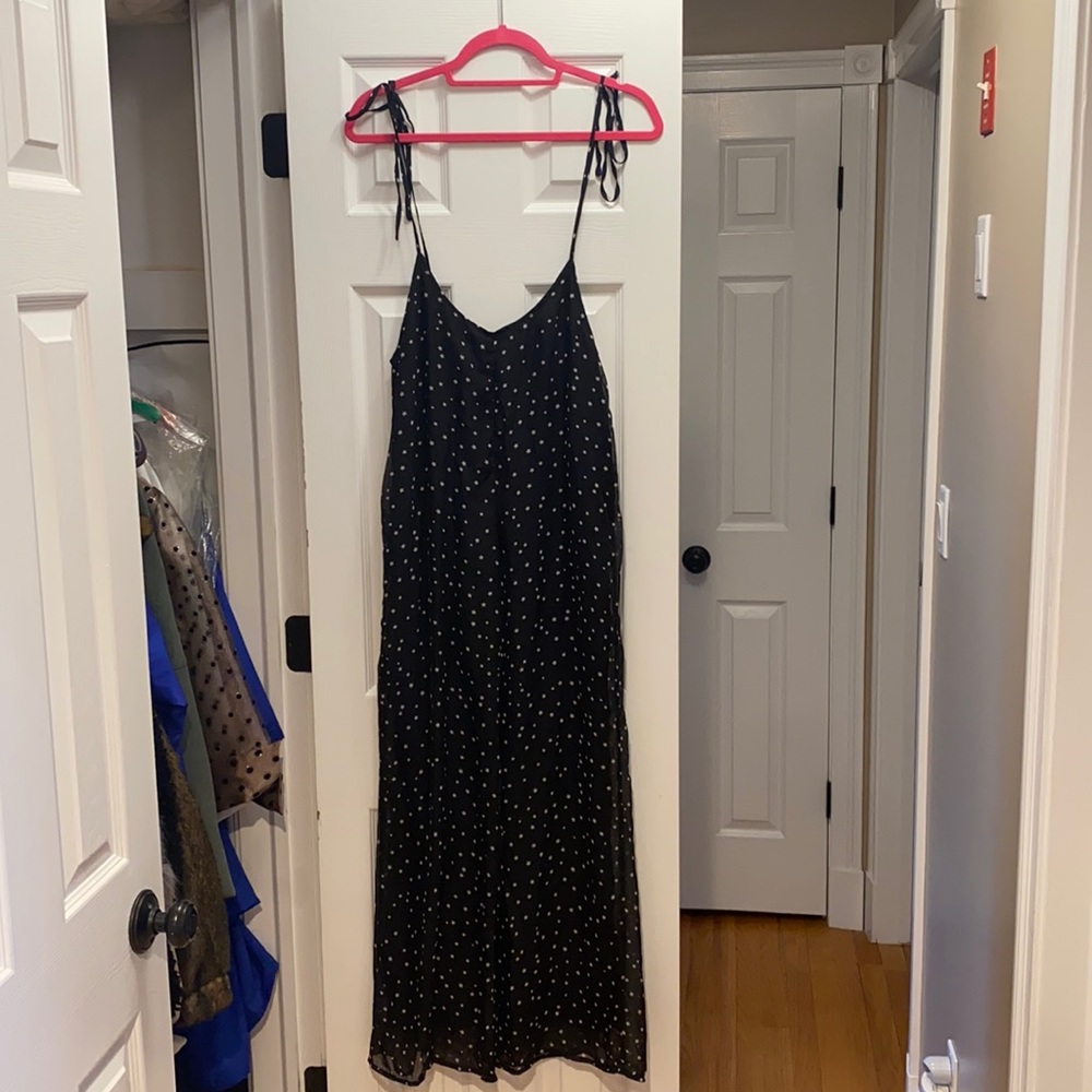 Star print jumpsuit